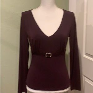 Eggplant colored super soft top